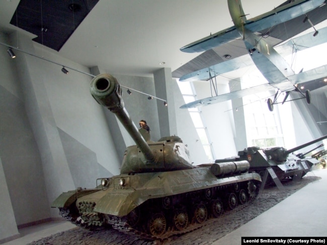 У залях Музэю Вялікай айчыннай вайны, жнівень 2018