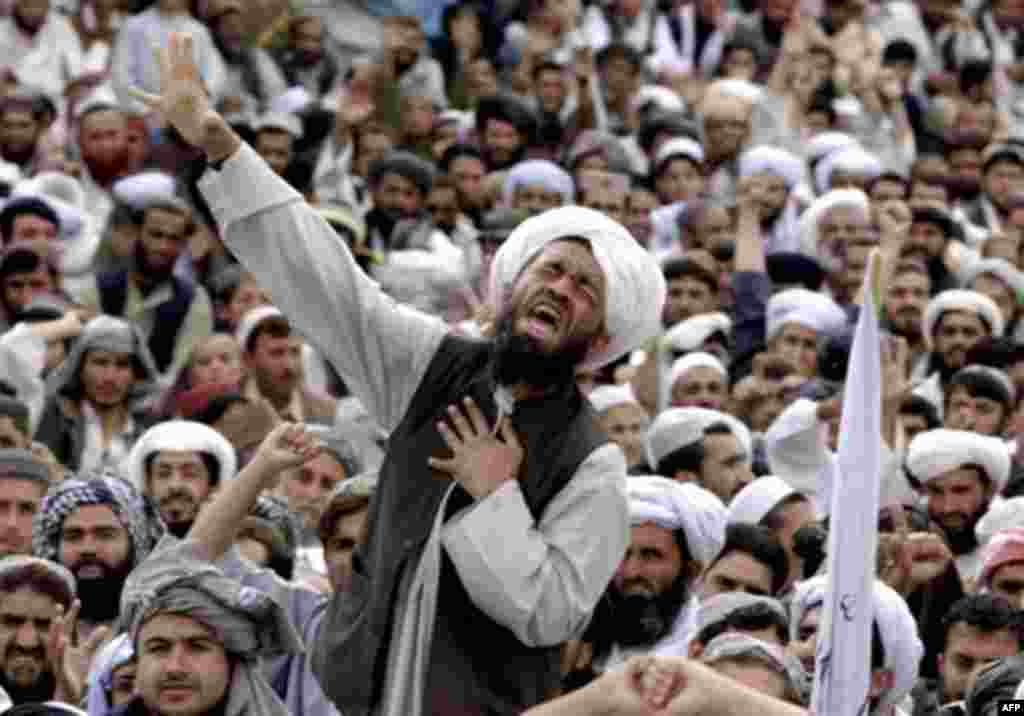 A Pakistani protester shouts anti-European slogans at a demonstration in Quetta against the publication in a Danish paper of cartoons of the Prophet Muhammad (AFP) - It took a long time for cartoons of the Prophet Muhammad published in Denmark in the autumn of 2005 to be noticed internationally, but when they were -- in January and February -- the explosion of Muslim anger was loud, violent, and global. Some believe a few governments fanned the flames, but the anger was real and -- as the response to papal comments later in the year showed -- continues to linger.