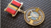 Медаль "На службе Отечеству" с эмблемой войсковой части 74455