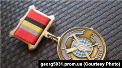 Medalie cu emblema unității militare Nr. 74455