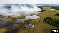 Пожар в Якутии (архивное фото)