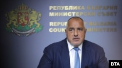 Kryeministri bullgar, Boyko Borisov. 