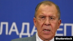 Sergey Lavrov. Rusiyanın xarici işlər naziri.