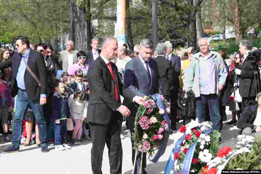 Spomenik ubijenoj djeci opkoljenog Sarajeva