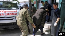 آرشیف٬ زخمیهای انفجار در غزنی