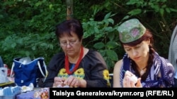 Национальные ремесла на фестивале крымскотатарской культуры