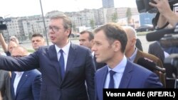 Aleksandar Vučić i Siniša Mali, jedna od prošlogodišnjih fotografija