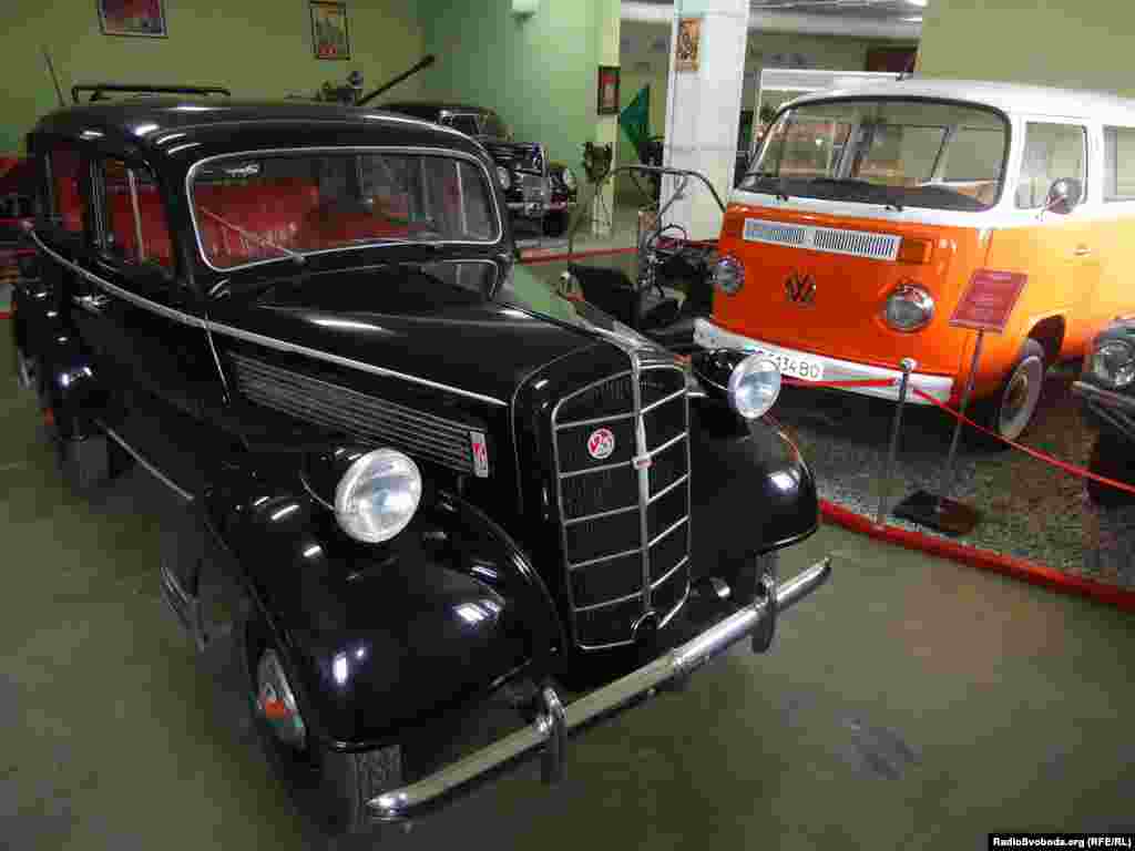 A non-Soviet artifact: an Opel Super 6, produced in Germany in 1937-38