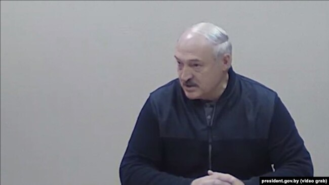 Il 10 ottobre 2020, Alexander Lukashenko ha visitato il centro di detenzione del KGB, dove ha incontrato i prigionieri politici