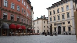 Prazne ulice Štokholma, 20. april