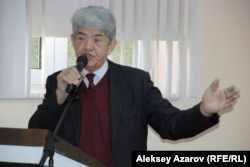 Экологический активист Мэлс Елеусизов. Алматы, 19 января 2015 года.