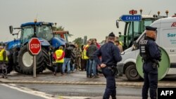 Protest francuskih farmera, fotoarhiv