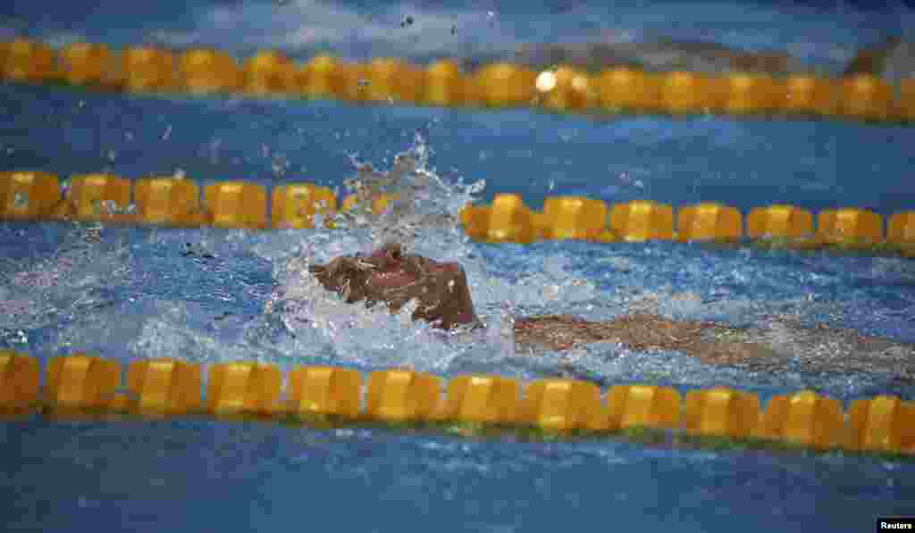 Геннадій Бойко, золотий призер Літніх Паралімпійських Ігор 2016 із плавання на дистанцію 100 метрів на спині