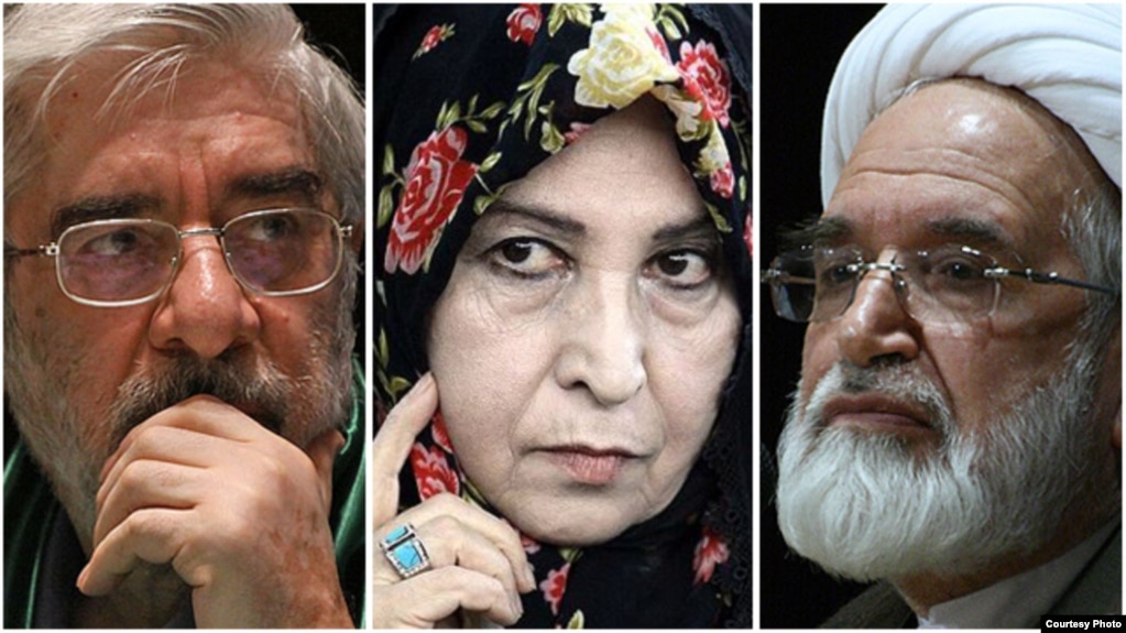 کروبی در طول ۹ سال گذشته فعال بوده و تقریباً نسبت به مسائل سیاسی مهم واکنش نشان داده است. اما میرحسین موسوی فقط یک بار سکوت خود را شکست که بازتاب گسترده‌ای داشت و موجی در جامعه ایجاد کرد. رهنورد نیز به تناوب موضع‌گیری‌هایی در دفاع از حقوق زنان و آزادی‌های سیاسی داشته است.