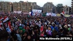 محتجون مصريون في القاهرة