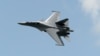 A Sukhoi SU-30 fighter jet passed through Lithuanian airspace on October 23 according to Vilnius. (file photo)