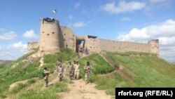 FILE: An Afghan security forces outpost in Badghis.