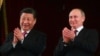 Председатель КНР Си Цзиньпин и президент РФ Владимир Путин в Большом театре, 5 июня 2019 г. Фото ТАСС 