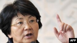 Kyrgyz interim leader Roza Otunbaeva