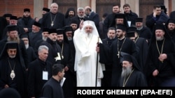   The Romanian Patriarch Daniel at the Consecration of the Bucharest Cathedral, November 25, 2018 