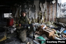 Студент-перекладач Сергій Галян, боєць 95-ї ОАрБ 9 днів захищав Донецький аеропорт. Жовтень 2019 року