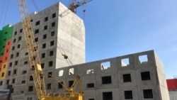 На месте снесенного жилого комплекса «Бесоба» строят жилой комплекс «Шапагат».