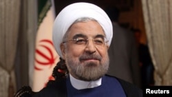 Президент Ирана Хасан Роухани. Тегеран, 18 сентября 2013 года.
