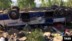 Twelve people were killed and more than 30 injured in the crash.