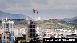 Панорама Кабула, апрель 2019