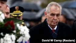 Czech President Milos Zeman is known for his pro-Russian and pro-Chinese views.