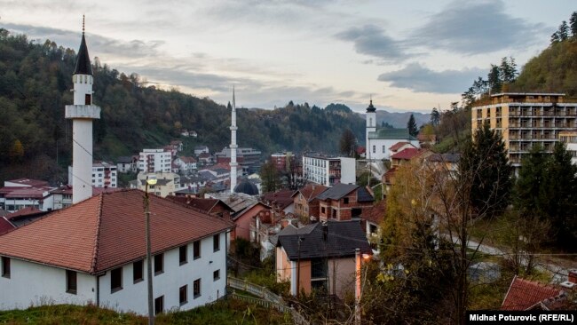 Pogled na Srebrenicu (novembar 2017.)