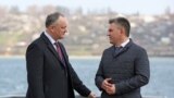 Igor Dodon și Vadim Krasnoselski, la Holercani