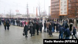 Нохчийчоь-- Соьлж-ГIала Олимпан цIе йохьуш ю аьлла гулделла адам, 28Деч2014.