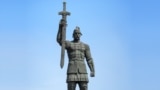 Пам’ятник у Запоріжжі правителю України-Русі, Київському князю Святославу Хороброму (945–972). Ілюстраційне зображення