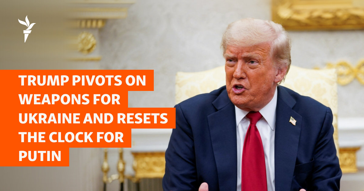 Trump Pivots On Weapons For Ukraine And Resets The Clock For Putin