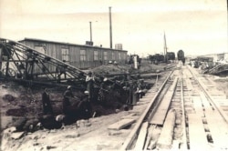 Женские лагеря в Актюбинске. 1942 год.