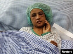 Sahar Gul se oporavlja u bolnici u Kabulu nakon spašavanja, 31. decembar 2011.