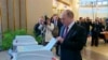 Grab: Russia -- Putin votes, Moscow, 18Mar2018 