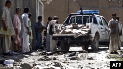 Pamje nga një sulm i mëparshëm vetëvrasës në Kandahar 