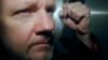 Մեծ Բրիտանիա - WikiLeaks-ի հիմնադիր Ջուլիան Ասանժը դուրս է գալիս դատարանից, Լոնդոն, 1-ը մայիսի, 2019թ․