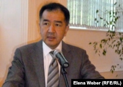 Бахытжан Сагинтаев, министр экономического развития и торговли Казахстана, на совещании по моногородам. Темиртау, 14 мая 2012 года.