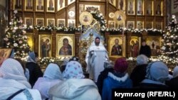 Служба в Покровському соборі в Севастополі