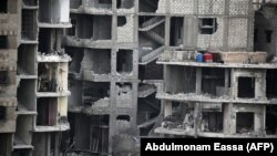 În localitatea Arbin din enclava Ghouta