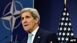 Государственный секретарь США Джон Керри. Бельгия, 2 декабря 2015 года.