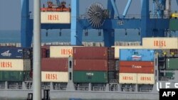 The sanctions target the Islamic Republic of Iran Shipping Lines (IRISL).