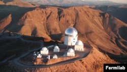 Телескоп Blanco в чилийских Андах