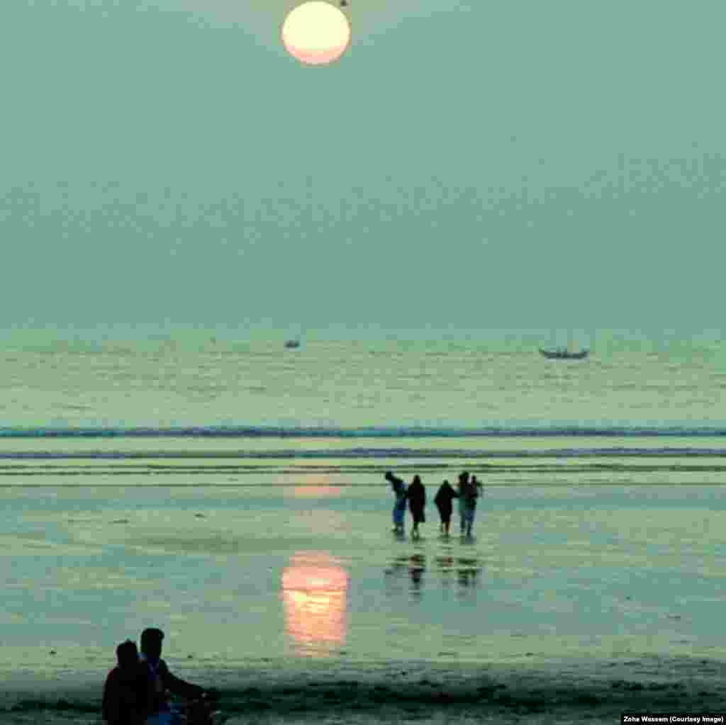 Karachi's Clifton Beach.