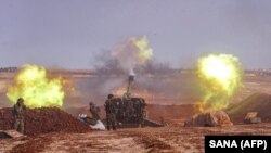 توپخانه ارتش دولتی سوریه