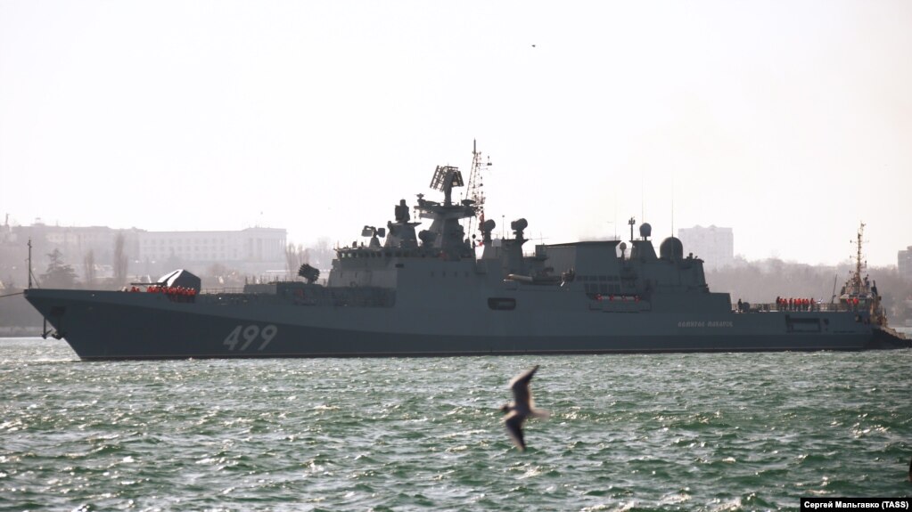 Ракетные корабли РФ провели стрельбы в Черном море