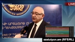 Председатель Центральной избирательной комиссии Армении Тигран Мукучян